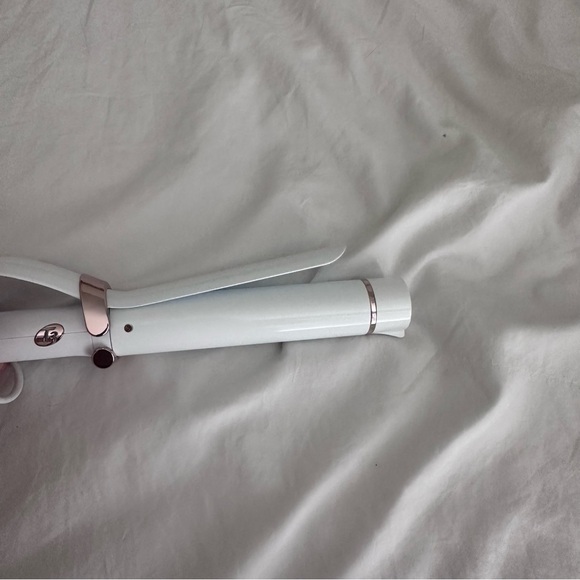 T3 SinglePass Compact Travel Styling Flat Iron White & Rose Gold - Picture 3 of 7